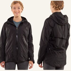 Lululemon Make It Rain Jacket in Black [735]